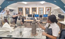 Art Scholars learn the art of ceramics 